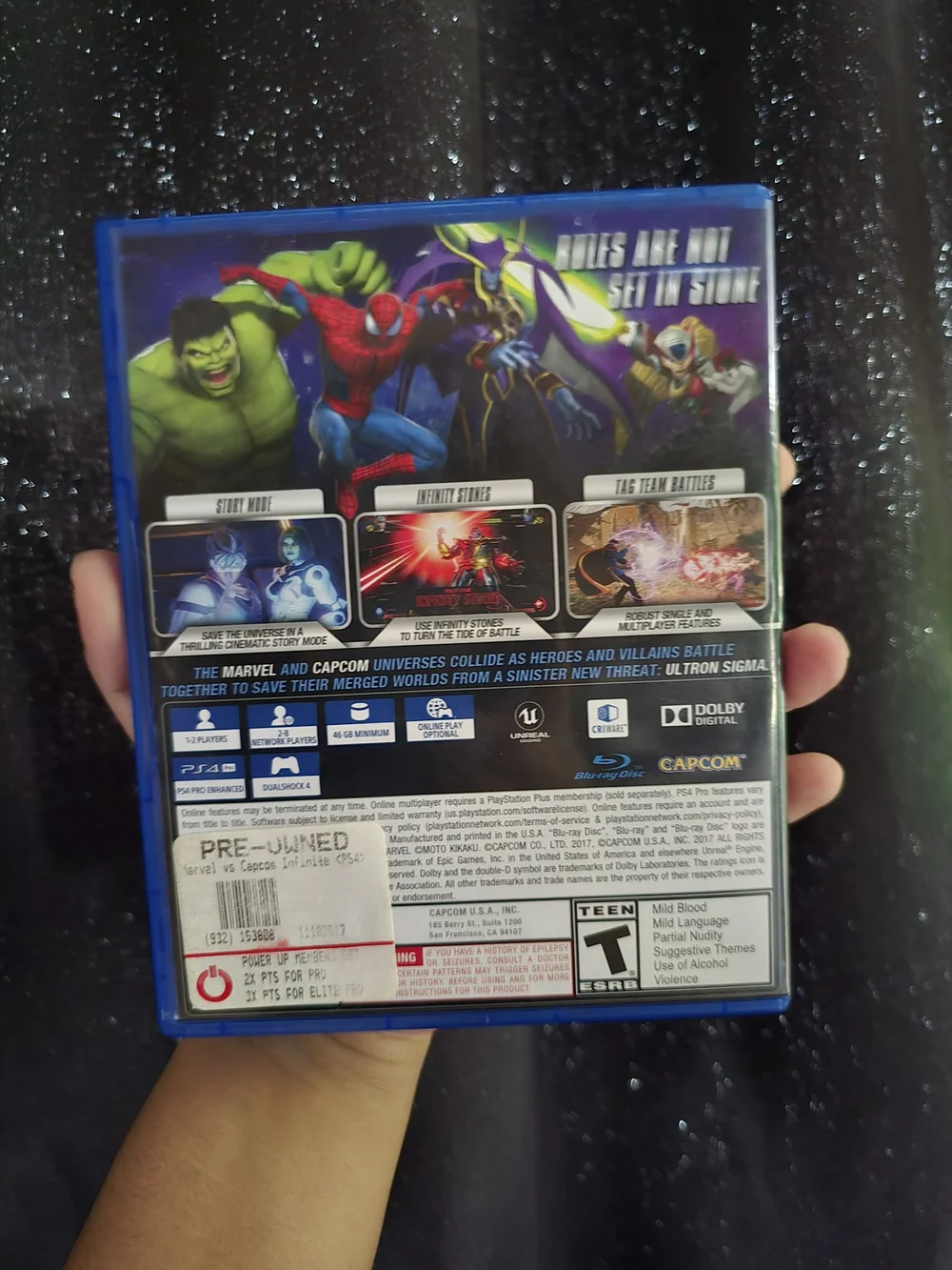 Marvel vs. : Infinite (PS4) - Blue Case
